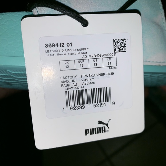 Diamond Supply Co. x Puma Leadcat Mens Slides main image 7